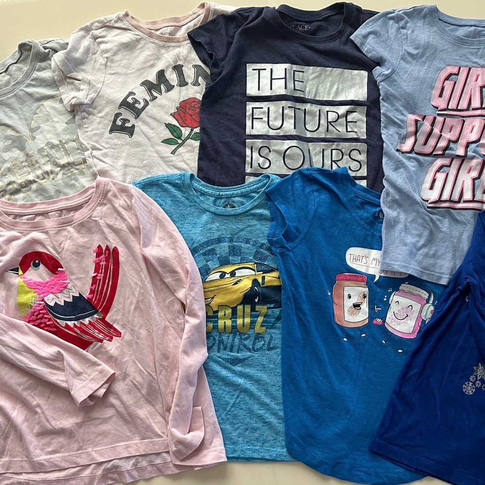 Tees for girls(size 7/8)